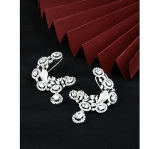 Beautiful latest earrings design online at best price by Anuradha Art jewellery.