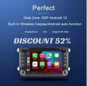 Upgrade Your Porsche Experience with the 720P CarPlay 8" 2 Din Android 12.0 Car DVD Player