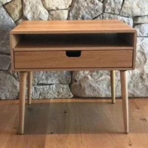Classic Oak Nightstands for Each Bedroom for sale