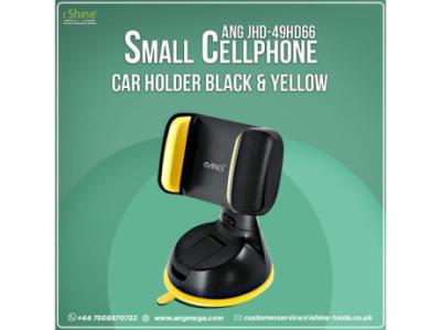 Buy Bulk ANG JHD-49HD66 Small Cell Phone Car Holder Black & Yellow in UK