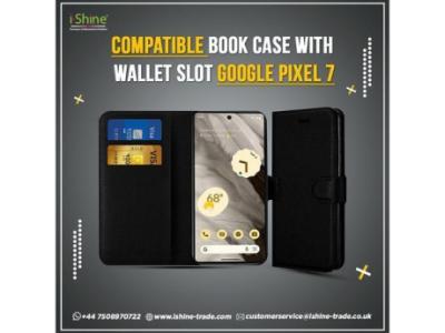 Buy Bulk Book Case With Wallet Slot For Google Pixel 7 in UK