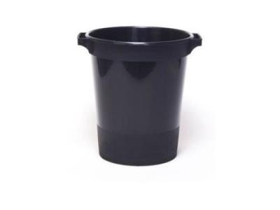 Plastic Flower Bucket Black