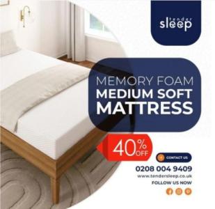 Memory Foam Medium Soft Mattress