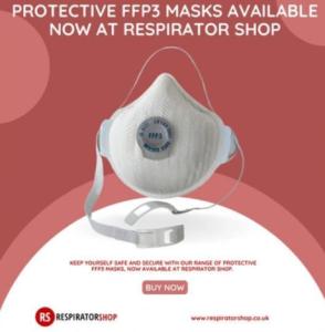 Protective FFP3 Masks Available Now at Respirator Shop