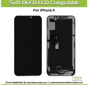 Buy Bulk Soft OLED LCD Compatible For iPhone X in UK