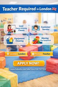 Teacher Required in London