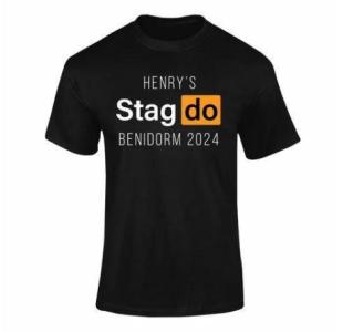 Personalised PHub Stag T-Shirt