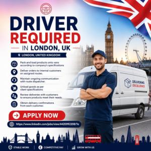 Driver Required in London
