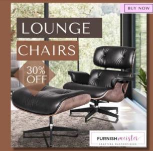 Buy Charles Eames Mid-Century Lounge Chair & Ottoman in UK