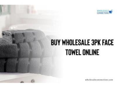 Buy Wholesale 3pk Face Towel Online
