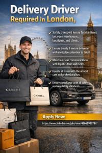 Delivery Driver Required in London