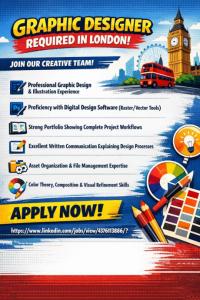 Graphic Designer Required in London