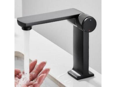 Antique Basin Tap Mixer Black Brass Art Designed Bathroom Sink Tap TA0165B