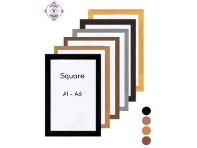 Square Multi Color Frame A6