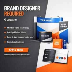 Brand Designer Required in London