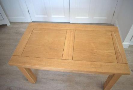 Coffee Table, solid oak.