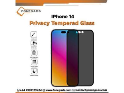 Buy Bulk IPhone 14 Privacy Tempered Glass in UK