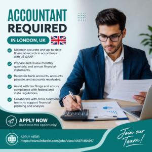 Accountant Required in London