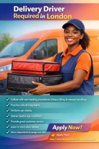 Delivery Driver Required in London