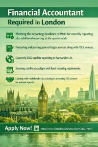 Financial Accountant Required in London