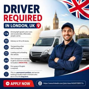 Driver Required in London