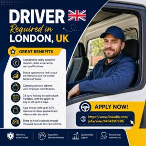 Driver Required in London