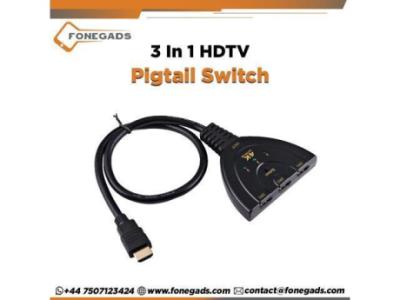 Buy Bulk 3 In 1 HDTV Pigtail Switch in UK
