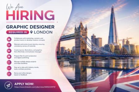 Graphic Designer Required in London