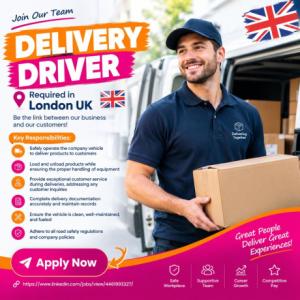 Delivery Driver Required in London