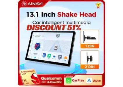 Revolutionize Your Drive with the Ainavi 13.1-inch Universal Car Multimedia Player