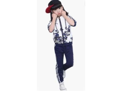 Kids Girls Tracksuit Floral Print1102