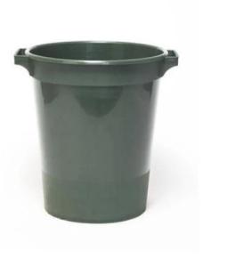 Buy Plastic Flower Bucket - Green