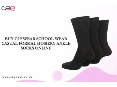 Buy C2P Wear School Wear Casual Formal Hosiery Ankle Socks Online
