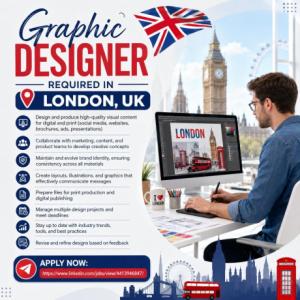 Graphic Designer Required in London