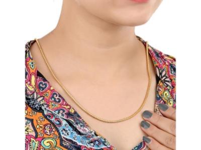 AanyaCentric Gold Plated 22inches Necklace Neck Chain ACIC00119