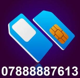 GOLD VIP UK MEMORABLE EASY DIAMOND EXCLUSIVE MOBILE PHONE NUMBER SIM CARD UNIQUE