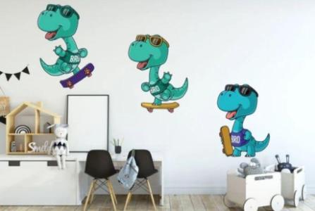 Whimsical nursery wall stickers
