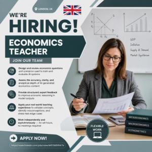Economics Teacher Required in London