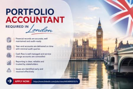 Portfolio Accountant Required in London