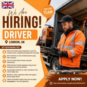 Driver Required in London