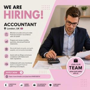 Accountant Required in London