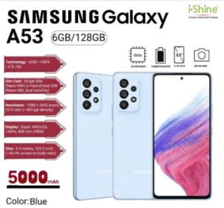 Samsung Galaxy A53 5G 6GB/128gb Dual Sim Unlocked Smartphone Android Mobile Phone in UK