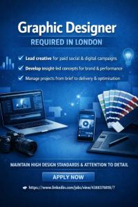 Graphic Designer Required in London