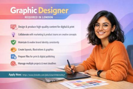 Graphic Designer Required in London