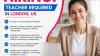 Teacher Required in London
