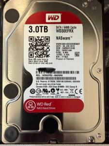 3TB WD Red Sata hard disk
