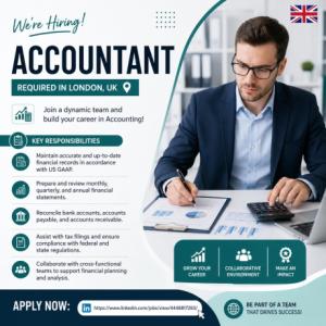 Accountant Required in London