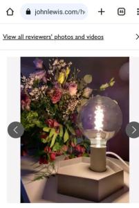 Brand new John Lewis table lamp