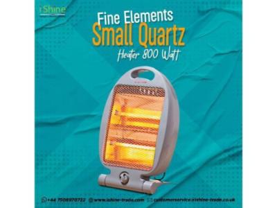 Buy Bulk Fine Elements Small Quartz Heater 800 Watt in UK