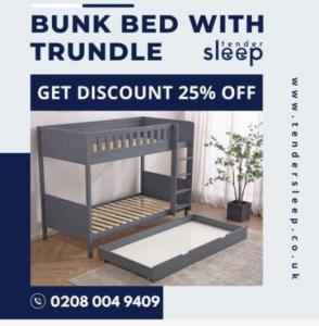 The Trundle Bunk Bed Combo